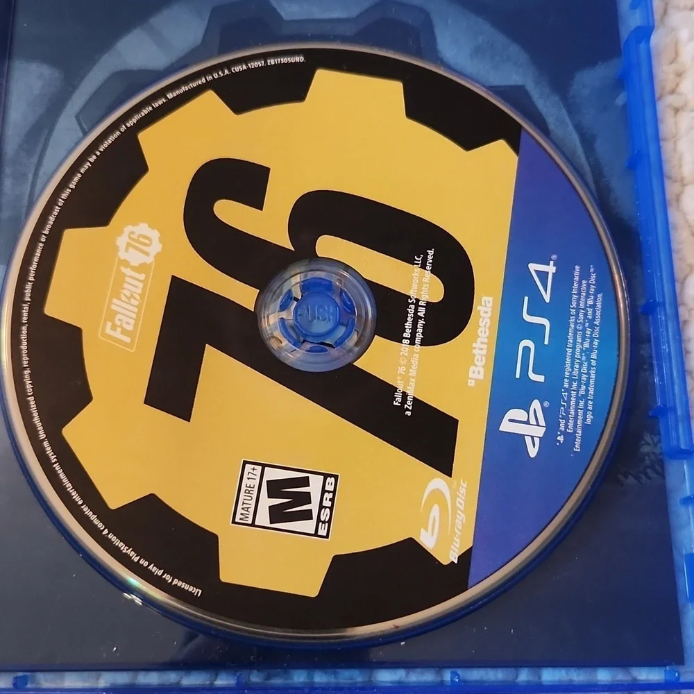 Playstation 4 Fallout 76 Bethesda Game
